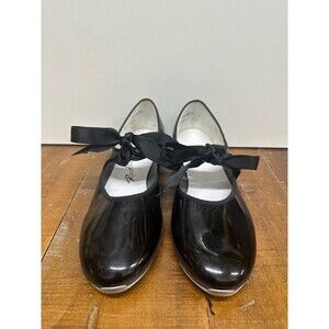 Rockettes women size 8M professional tap dance black shoes